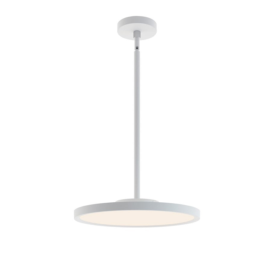 AFX Lighting Edge Round Pendant, 30W/2100lm/120V, White - EGRP16LAJD1WH