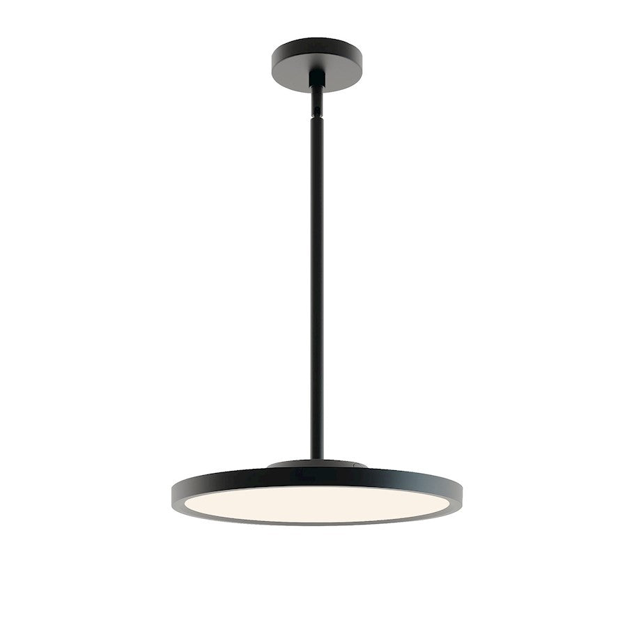 AFX Lighting Edge Round Pendant, 25W/2250lm/120-277V, Black - EGRP16LAJD2BK