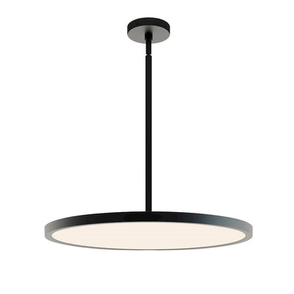 AFX Lighting Edge Round Pendant, 48W/3600lm/120V, Black - EGRP24LAJD1BK