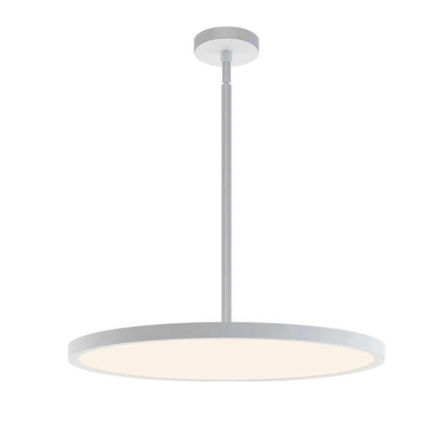 AFX Lighting Edge Round Pendant, 48W/3600lm/120V, White - EGRP24LAJD1WH