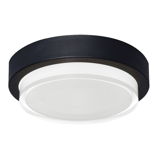 AFX Lighting ELM 9" LED Outdoor Flush Mount, Black/Black - ELMW09LAJUDBK