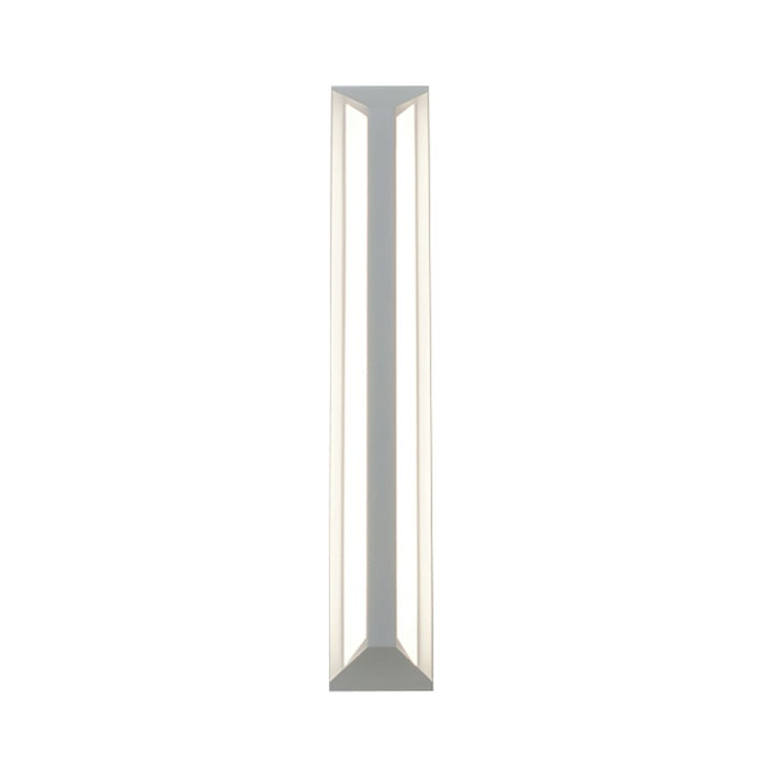 AFX Lighting Fulted LED 14" Wall Sconce, White - FTS4141200L30D1WH