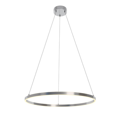 AFX Lighting Glo 2 Light 36" LED Pendant, Satin Nickel 3000K - GLOP36L30D1SN