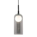 AFX Lighting Kiran 1 Light 4" LED Pendant, Black/3000K - KRNP04L30D1BK