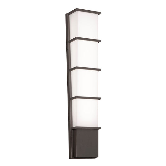 AFX Lighting Lasalle LED 28" Outdoor Sconce, Bronze/White - LASW052833LAJD2BZ