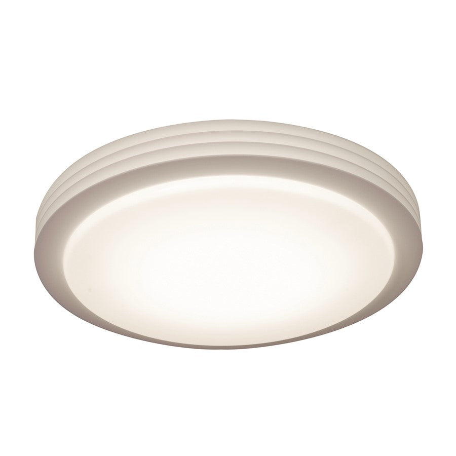 AFX Lighting Lenox LED 23" Flushmount, White - LENF2332LAJD1WH