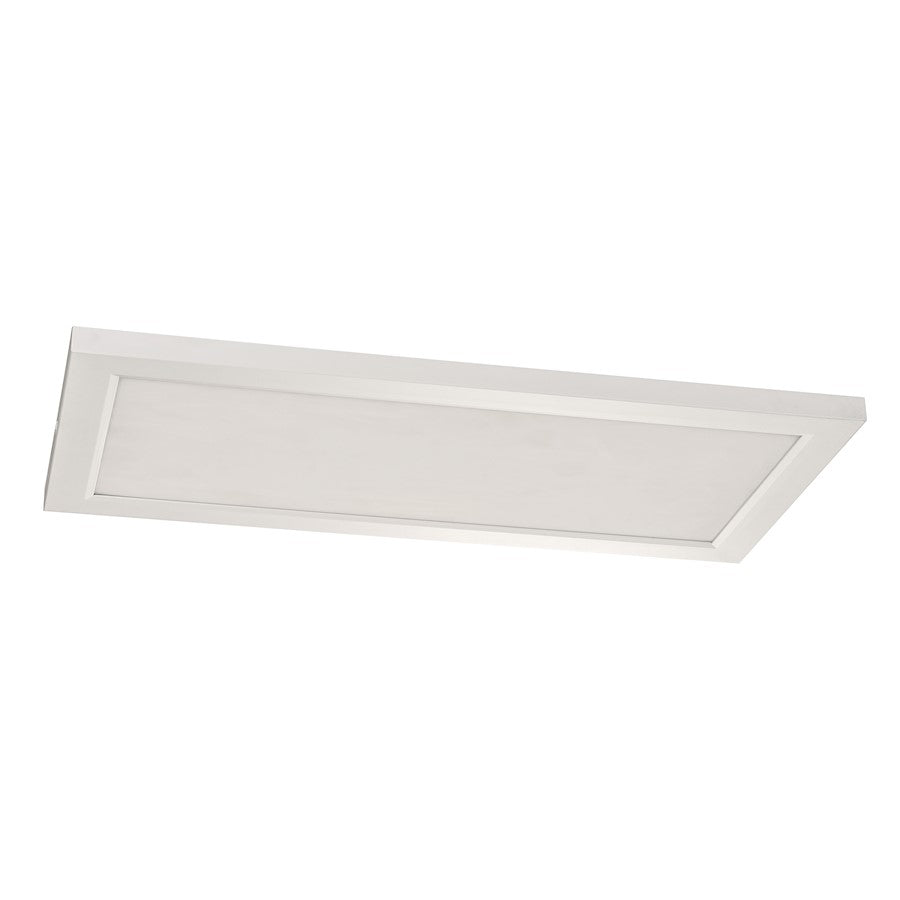 AFX Lighting Lugano 1 Light 24"x12" LED Flush, White/White - LGNL2412LAJD4WH