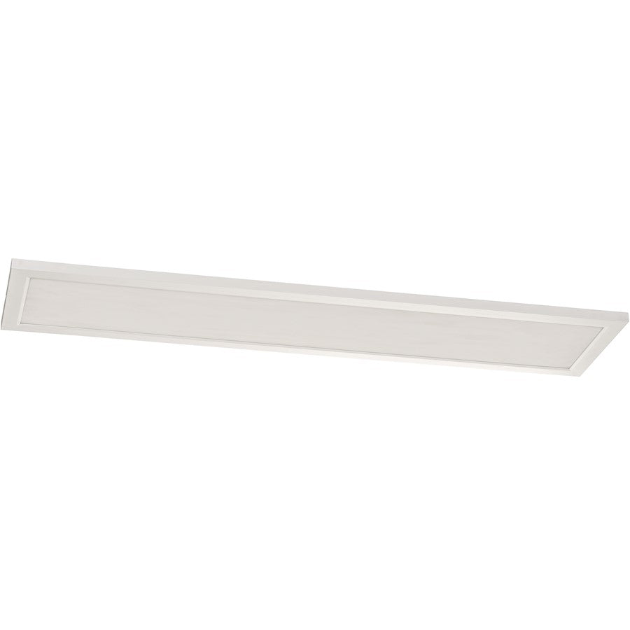 AFX Lighting Lugano 1 Light 48"x12" LED Flush, White/White - LGNL4812LAJD4WH