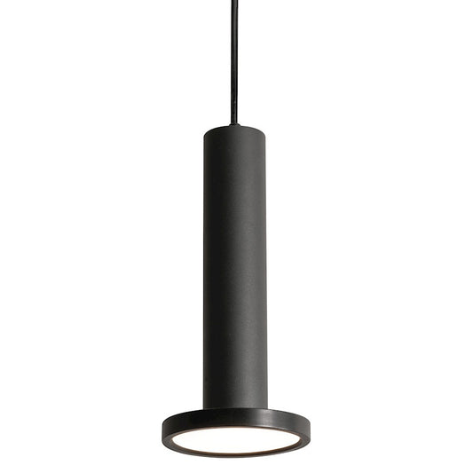 AFX Lighting Luna LED 5" Pendant, Black/White - LNAP06L30D1BK