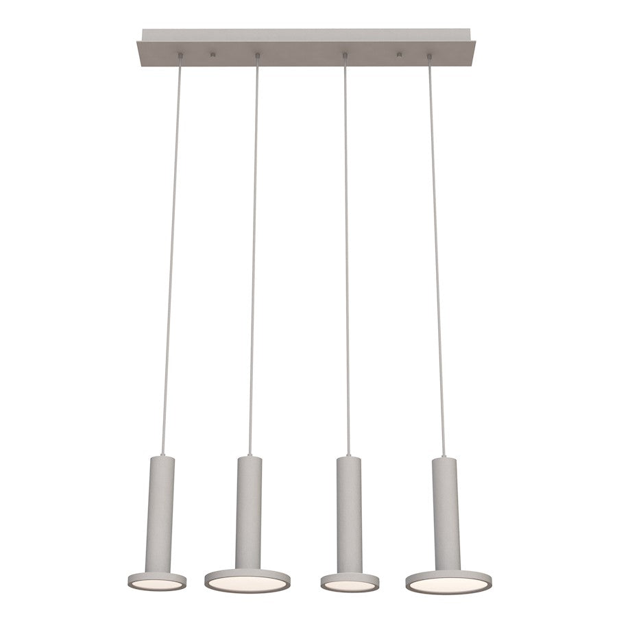 AFX Lighting Luna Quadruple LED Pendant, White - LNAP99L30D1WHLNR4