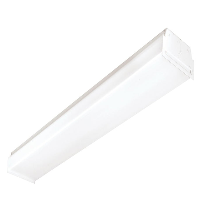 AFX Lighting LED Wrap LED 48" Flush, White/Clear