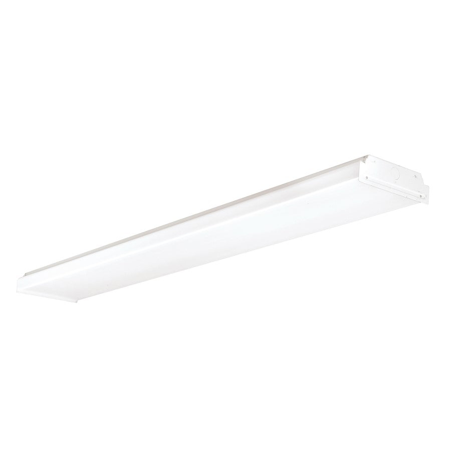 AFX Lighting LED Wrap LED 48" Flush, 36W, 0-10V, WH/Clear - LWL07483000LAJD2