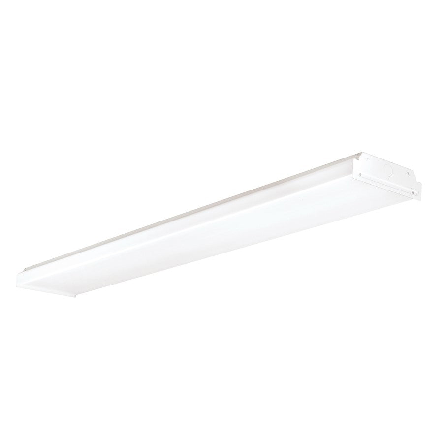 AFX Lighting LED Wrap LED 48" Flush, White/Clear