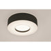 AFX Lighting Montclair 19" LED Ceiling, Black - MCF1932LAJUD-BK