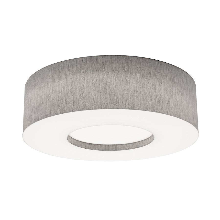 AFX Lighting Montclair 1 Lt 24" LED Flush Mount, Grey/White - MCF2432L5AJUD-GY