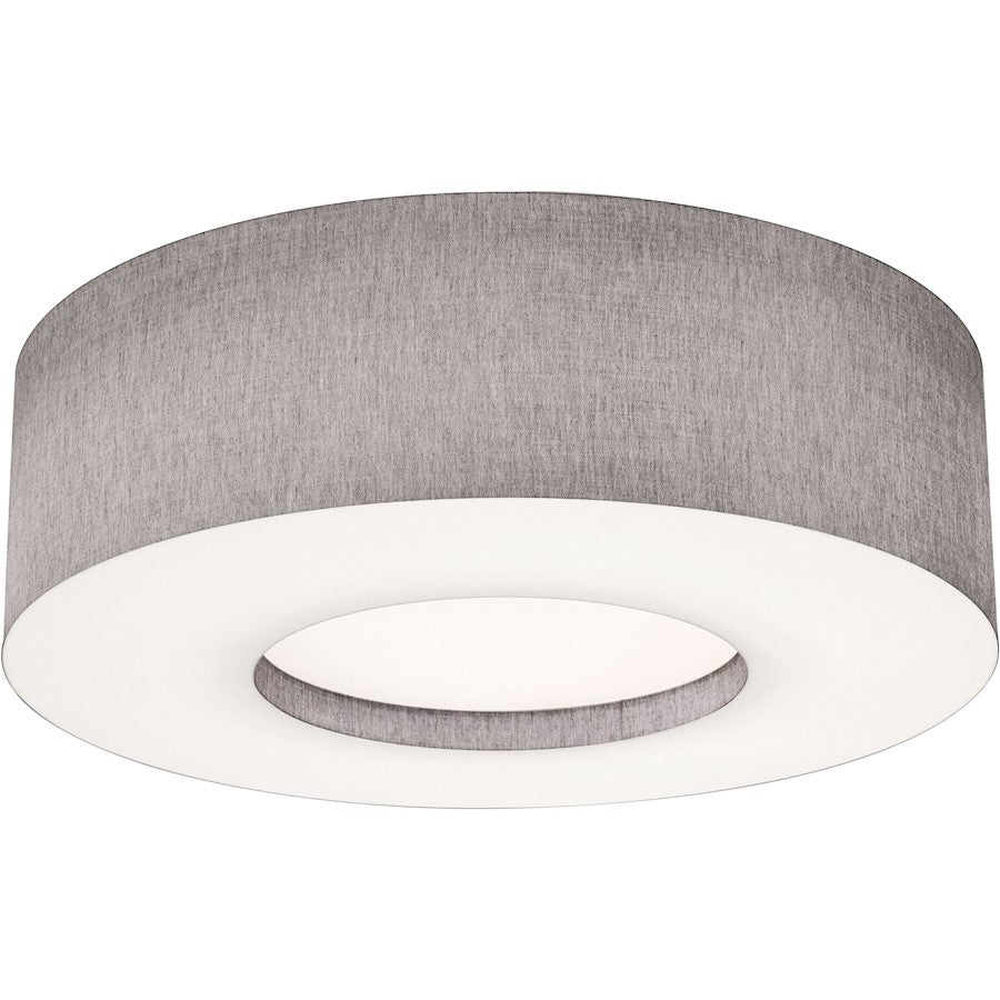 AFX Lighting Montclair 1 Lt 30" LED Flush Mount, Grey/White - MCF3044L5AJUD-GY