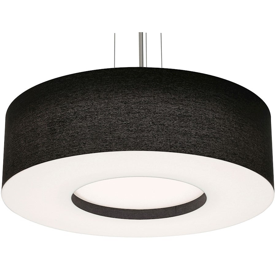 AFX Lighting Montclair 1 Lt 30" LED Pendant, NK/Black/White - MCP3044L5AJUDSN-BK