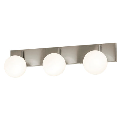 AFX Lighting Metropolitan 30" LED Vanity, Satin Nickel/White - METV3008L30D1SN