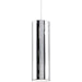AFX Lighting Manhattan Pendant, Black/Chrome - MHNP0407L30D2BC