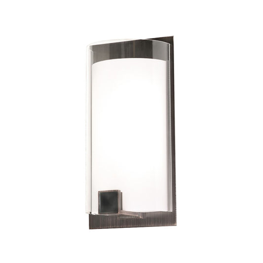 AFX Lighting Nolan 12" LED Sconce, Oil-Rubbed Bronze/White - NLS061214LAJUDKB