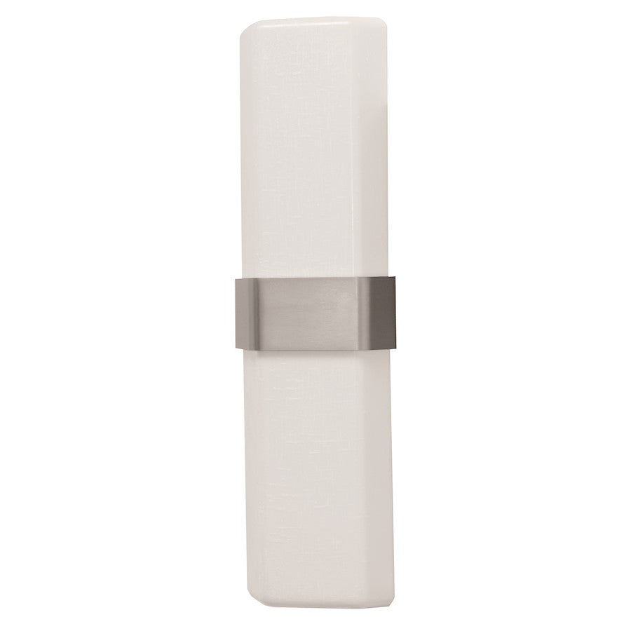 AFX Lighting Naples LED Wall Sconce, Satin Nickel - NPLS051610LAJD1SN