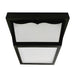 AFX Lighting Olden Ceiling Light Fixture, Black - OCFW70050LBK