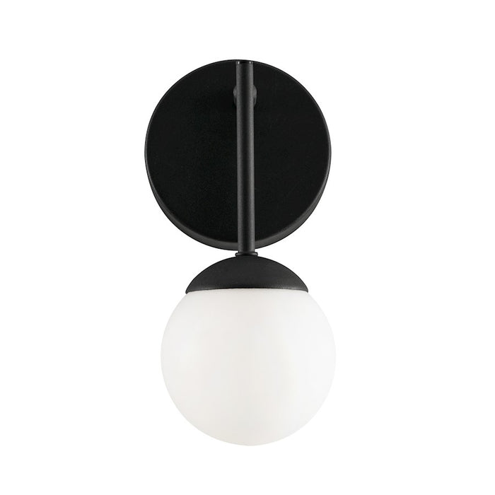 AFX Lighting Pearl 9" LED Sconce, Black/White