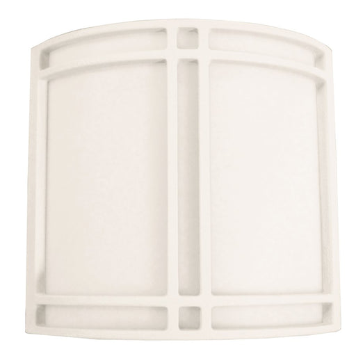 AFX Lighting Radio Wall Sconce, White/White - RDS11101600L41WH