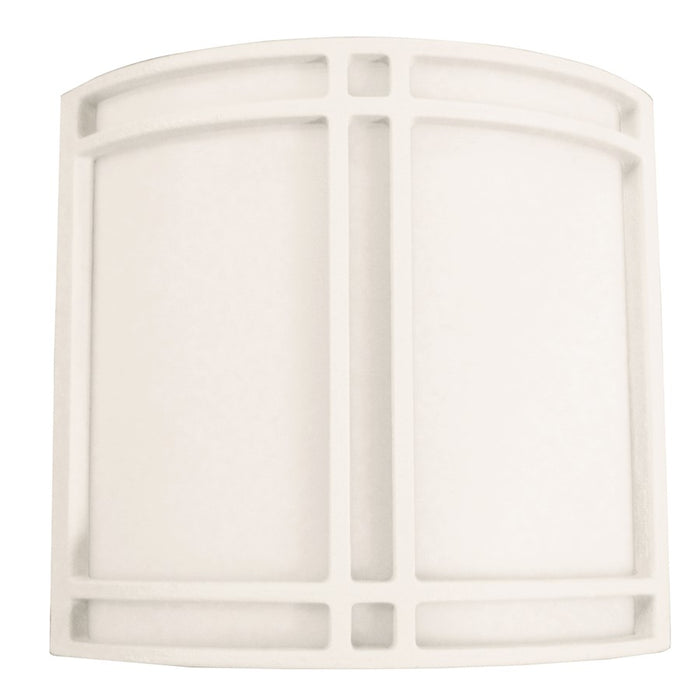 AFX Lighting Radio Wall Sconce, White/White - RDS11101600L41WH