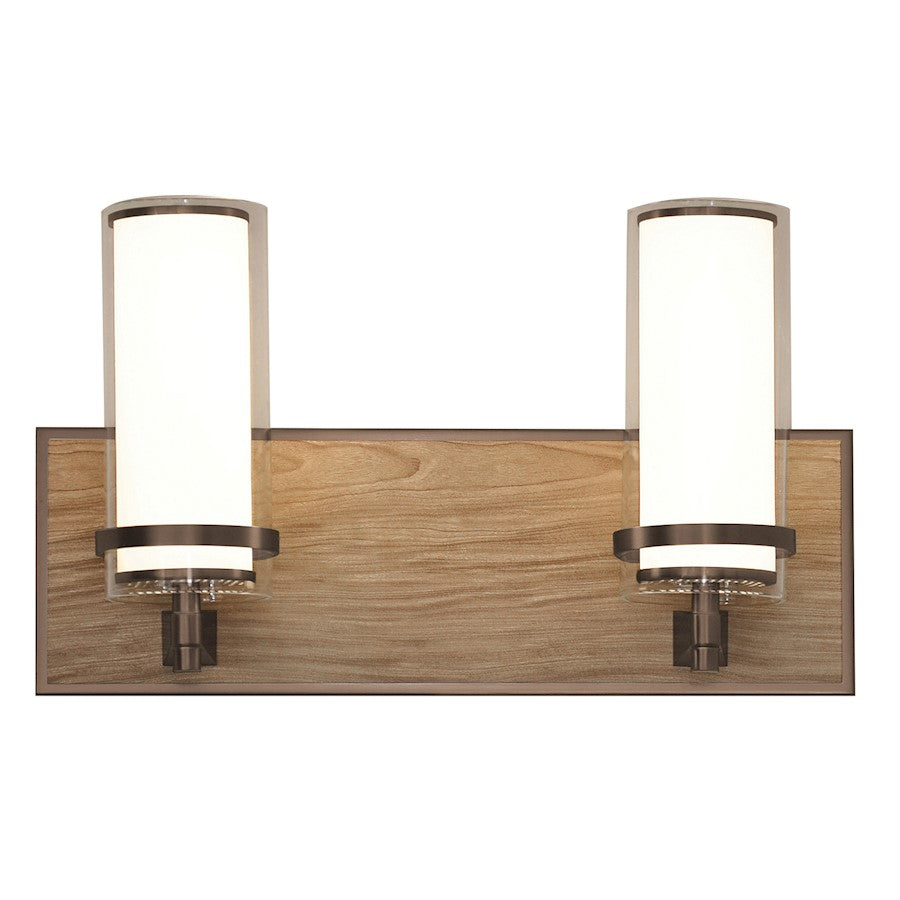 AFX Lighting Arden 2-Light LED Vanity, Oil-Rubbed Bronze - RNV15081200L30D1RB