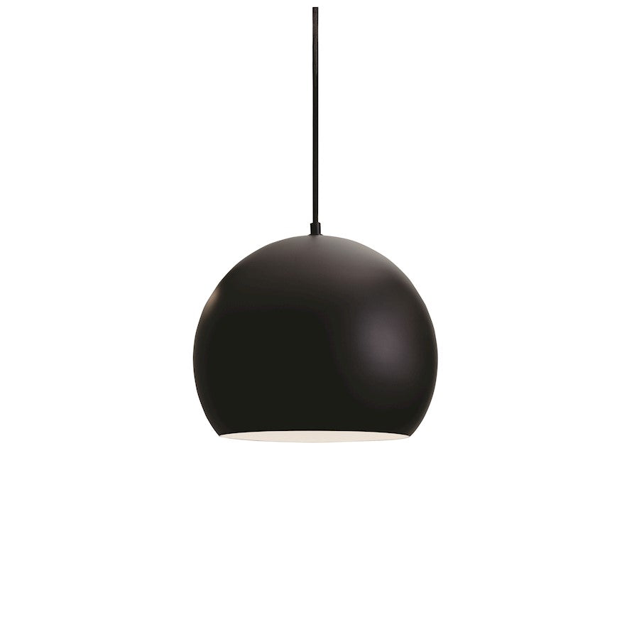 AFX Lighting Roxy 12" Pendant, Black - RXYP12BK