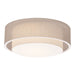 AFX Lighting Sanibel 16" LED Ceiling, White/Jute - SAF1614LAJUD-JT