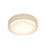 AFX Lighting Sanibel 16" LED Ceiling, White/Linen White - SAF1614LAJUD-LW