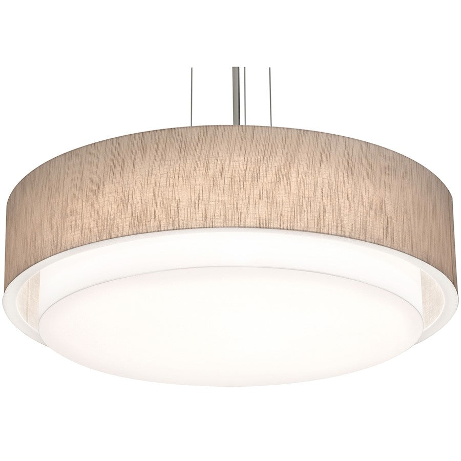 AFX Lighting Sanibel 4 Lt 32'' Med Base Pendant, NK/Jute White - SAP3244MBSN-JT