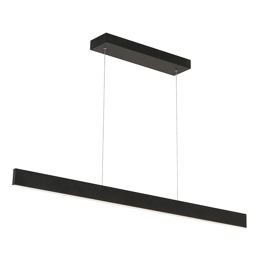 AFX Lighting Stealth 36" Linear LED Pendant, 120V, Black/Black - STHP0136LAJD1BK