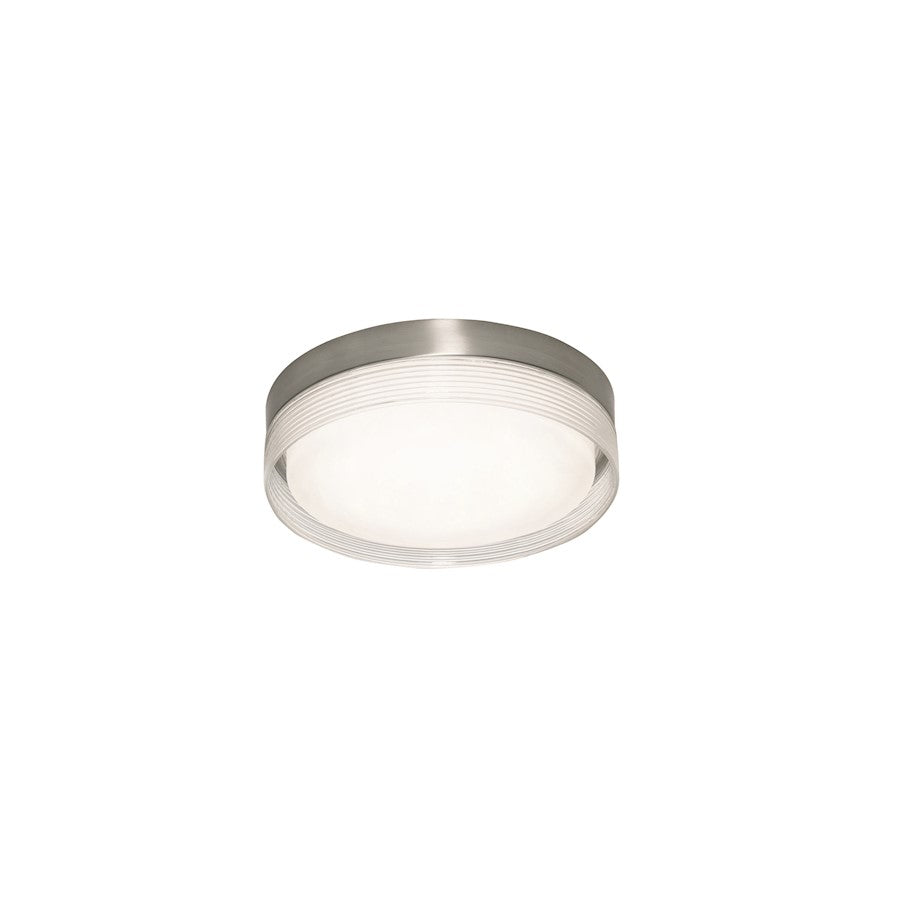 AFX Lighting Tribeca 16" LED Flush Mount, 31W/120V, Nickel/White - TRBF15LAJD1SN