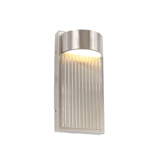 Arnsberg Las Cruces LED Large Outdoor Wall Sconce, Satin Nickel - 226260907
