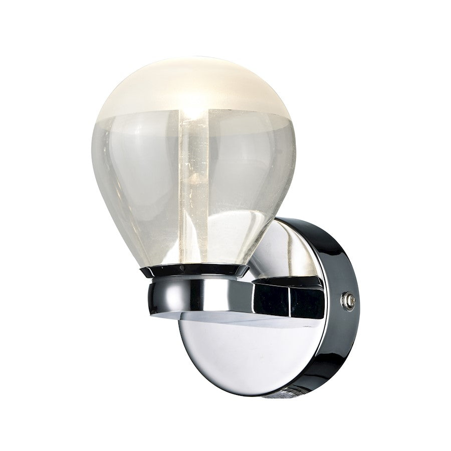 LED Bathroom Vanity Light, Chrome