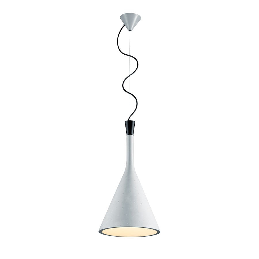 1 Light Pendant, Museum Grey