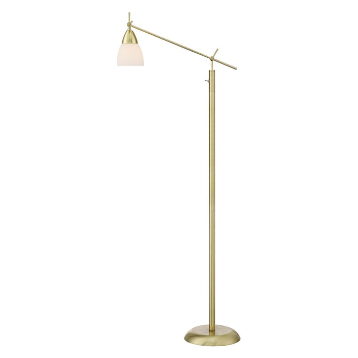 Arnsberg Weimar 1 Light LED Floor Lamp, Matte Nickel