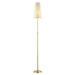 Arnsberg Attendorn 1 Light Floor Lamp, Satin Brass - 409400108
