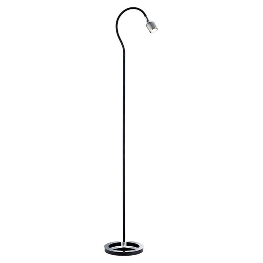 Arnsberg Mamba Floor Lamp with Flexible LED Light, Black