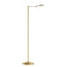 Arnsberg Dessau Turbo Swing-Arm Floor Lamp, Satin Brass - 425870108