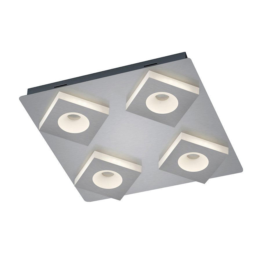 Arnsberg Atlanta LED Ceiling, Matte Nickel