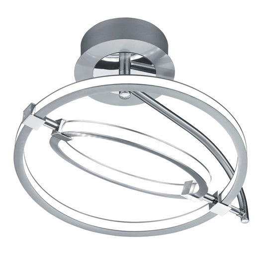 Arnsberg Kowloon LED Ceiling Light, Matte Nickel