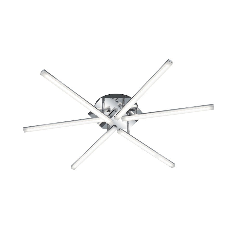 Arnsberg Sandro LED Ceiling Light, Chrome