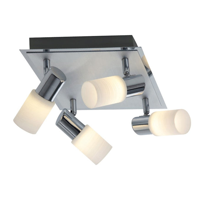 Arnsberg Dallas LED Adjustable Square Ceiling Light, Silver