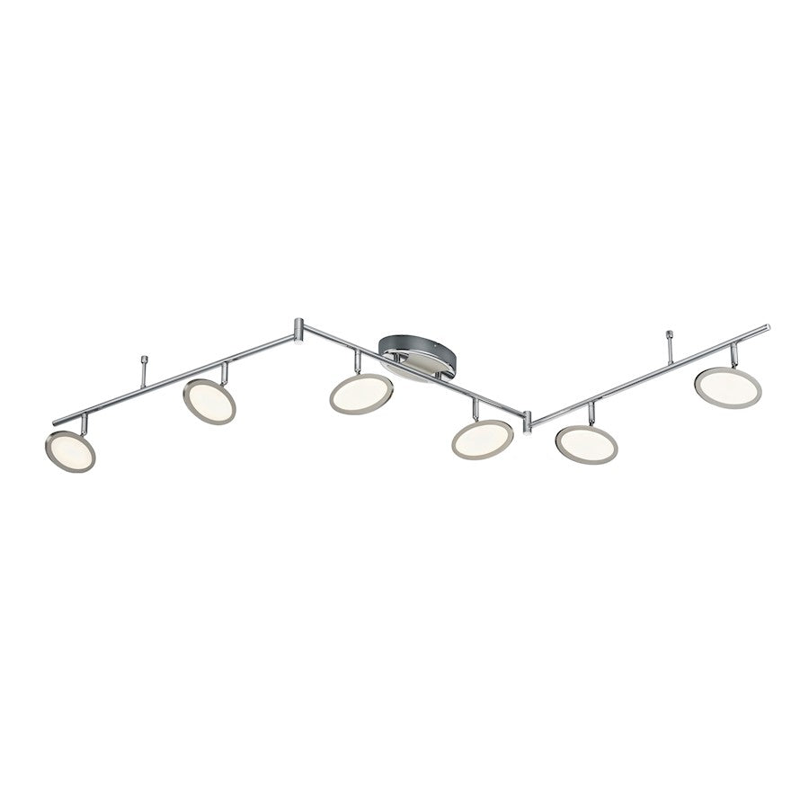 Arnsberg Duellant LED Adjustable Ceiling, Chrome