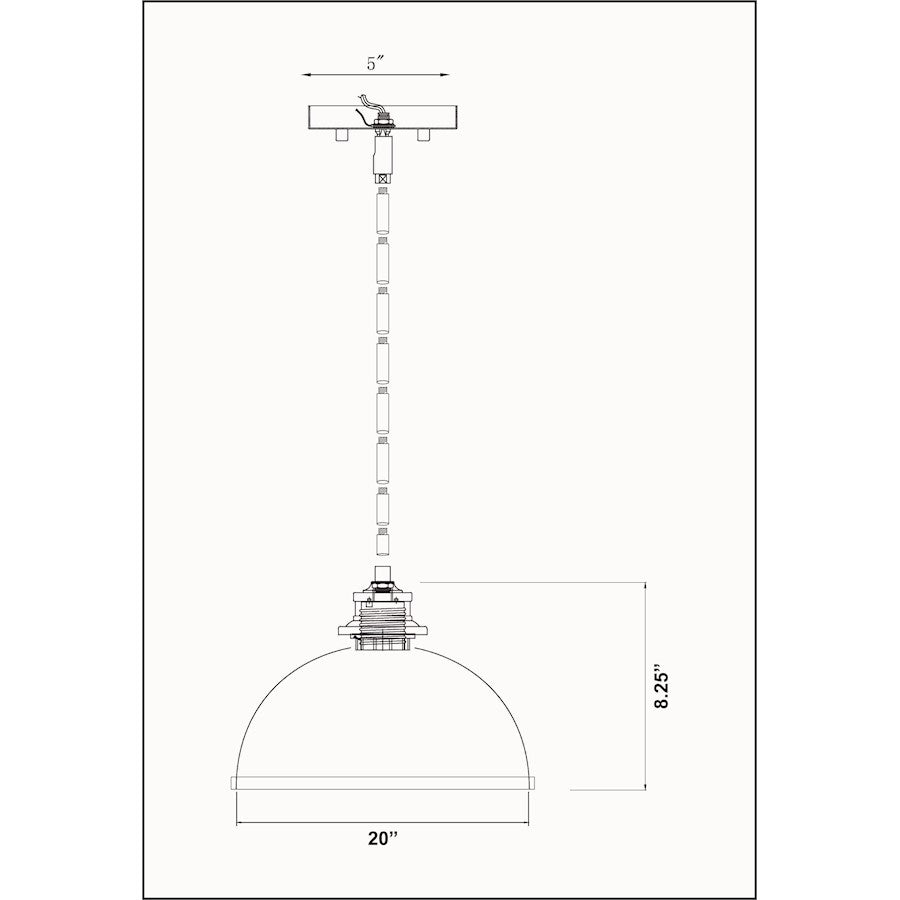 1 Light Pendant