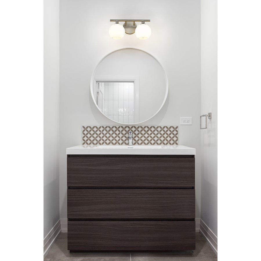 2 Light Bathroom Vanity Light